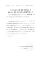 山东凤凰光热股份有限公司发起人、董监高所持股权解除锁定公告