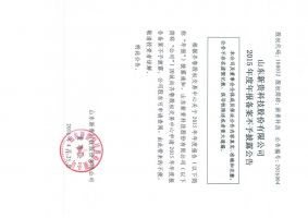 2016004-新贵科技2015年度年报备案不予披露公告