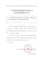 山东海纳宏洲运输股份有限公司定向私募实施完毕公告