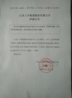山东三丰集团股份有限公司停牌公告