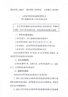伯仲真空第三届董事会第一次会议决议公告