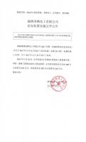 淄博圣峰化工有限公司定向私募实施完毕公告
