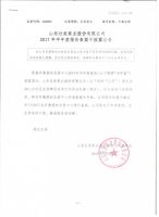 山东壮发泵业股份有限公司2017年半年度报告备案不披露公告