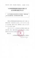 山东锦诺新能源科技股份有限公司定向私募实施完毕公告