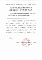山东锋宇通用机场建设有限公司延期披露2017年年度报告的公告