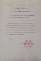 山东泰康建材股份有限公司2018上半年度报告备案不披露公告