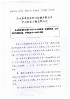 山东泰展机电科技股份有限公司定向私募实施完毕公告