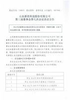 山东新贵科技股份有限公司第三届董事会第七次会议决议公告