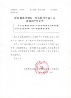 济南赛英立德电子信息股份有限公司董事变更公告