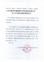 山东无棣华兴渤海黑牛种业股份有限公司关于公司股东股权质押公告