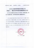 山东九杰新材料股份有限公司发起人、董监高所持股权解除锁定公告