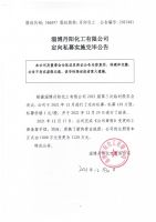淄博丹阳化工有限公司定向私募实施完毕公告