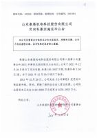 山东泰展机电科技股份有限公司定向私募实施完毕公告