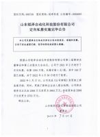 山东锐泽自动化科技股份有限公司定向私募实施完毕公告