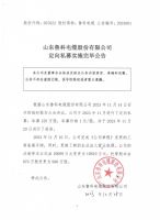 山东鲁科电缆股份有限公司定向私募实施完毕公告