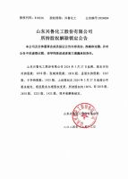 山东兴鲁化工股份有限公司所持股权解除锁定公告