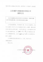 山东德萨大数据股份有限公司摘牌公告